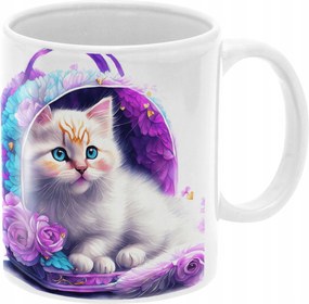 Macska-macska Bögre Vicces Születésnapi Ajándék 330ml Csomagolás