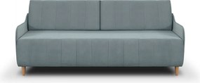 GALA Háromszemélyes kinyitható kanapé Világosszürke