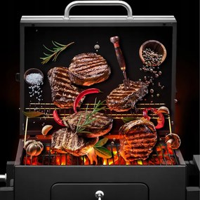 Masszív családi kerti grill