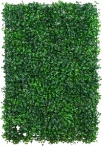 Növényi Dekorációs Panel Zöld Falú Műsövény Szőnyeg 40x60cm