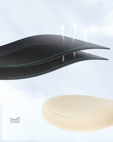 SONGMICS ergonomikus irodai szék, állítható fejtámlával és deréktámasszal, tintafekete