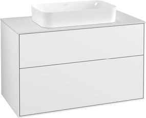 Villeroy &amp; Boch Finion szekrény 100x50.1x60.3 cm Függesztett, mosdó alatti fehér F23100GF