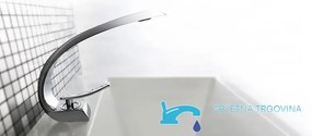 Álló fürdőszobai csaptelep EYN KA72932 LED-világítással, többféle színváltozatban — Króm