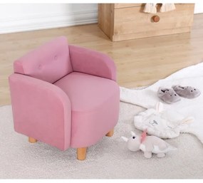 Gyerekfotel DORY, rózsaszín