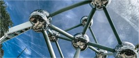 Kép - atomium Brüsszelben (120x50 cm)