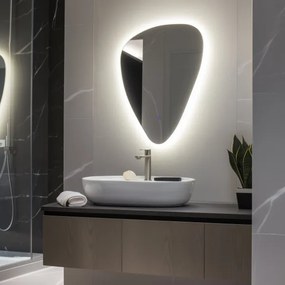 Brilagi - LED fürdőszobai tükör GOCCIA LED/19W/230V 67x50 cm IP44 CRI 90 dimmelhető +CCT