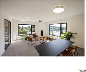 SLV MEDO 1007297 Süllyesztett mennyezeti lámpa 1x19W/LED 3000K|4000K 2400lm|2500lm IP50