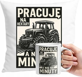 Bögre Szett Traktor Párna Személyre Szabott Ajándék Szöveg