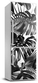 Hűtőre ragasztható matrica Trópusi levelek FridgeStick-70x190-f-83345208