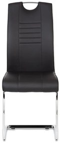 Fekete Ekobőr Étkezőszék. DCL-406 BK