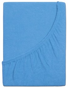 4Home Perfect frottír lepedő kék, 90 x 200 cm, 90 x 200 cm