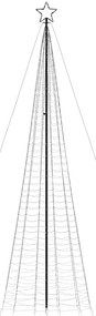 színes LED karácsonyfa tüskékkel 1534 LED 500 cm
