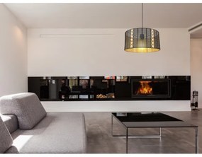 Globo 15450H - ABINY 1xE27/60W/230V arany/fekete függeszték