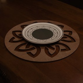 Lugh tálca, wenge, 36×36 cm – TR790PYN1159