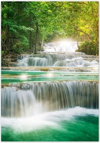 Poszterek 70x100 Vízesés Ázsiában