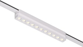 DK/EU-5335-WH Slim magnetic track light AIR GRILL, 12W, 4000K, white color — DK/EU-5335-WH