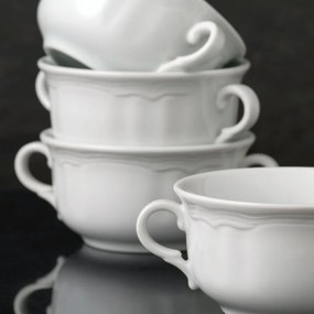4 részes porcelán tál készlet 350 ml