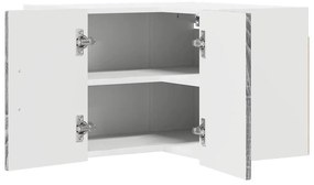 Fali konyhaszekrény Szürke Sonoma 57 x 57 x 40 cm Faanyag