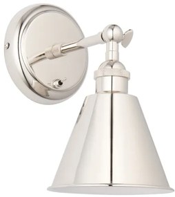 Endon 98716 - HALLE fali spotlámpa 1xE14/40W/230V, fényes króm