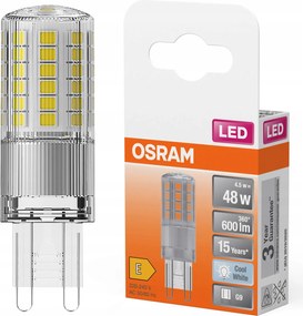 Led izzó G9 Kapszula 4,5W 50W 4000K Osram Hatékony Nem Villog Takarékos