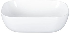 Eros SMILE 3 - PULTRA ültethető - Top Counter - porcelán mosdó - 46,5 x 32,5 x 13 cm