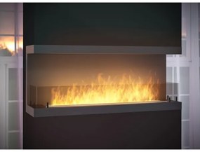 InFire -Beépített BIO kandalló 120x50 cm 5kW fekete