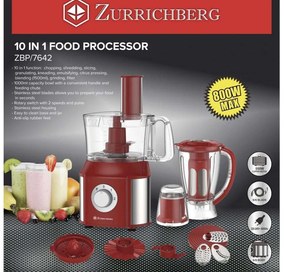 Zurrichberg 10 Az 1-Ben Konyhai Aprító És Robotgép ZBP/7642