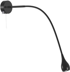 Nordlux Drop oldalfali lámpa 1x3 W fekete 320130