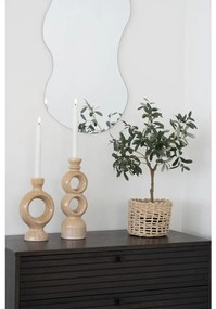 Barna gyertyatartó