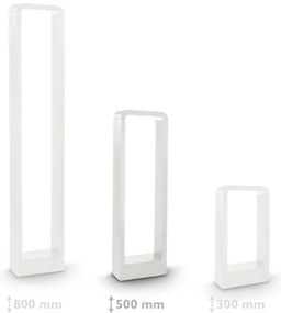 Brilagi - LED Kültéri lámpa BARI LED/7W/230V 3000/4000/6000K fehér IP54 50 cm