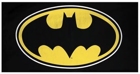 Batman törölköző fürdőlepedő sárga logo