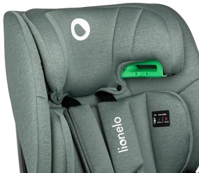 Lionelo - Forgatható autósülés alappal LAVENDER i-Size 76-150 cm pisztáciazöld