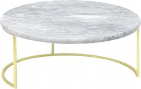 Patera Asztali Dekorációs Állvány 30cm Szürke Arany Márvány Fém