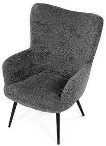 Fülkés fotel GREY2, szürke
