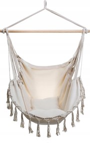 Függő Szék Brazil Hintaágy 150KG Fehér