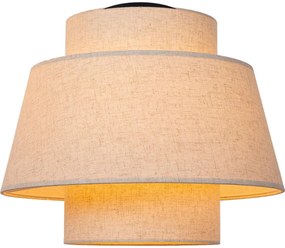 Lucide 21135/01/38 - Mennyezeti lámpa TRIBUTE 1xE27/40W/230V krémes