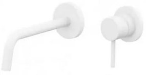 Paffoni - mosdócsaptelep falba süllyesztett szereléshez LIGHT matt fehér