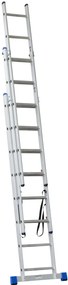 G21 háromrészes létra 5,1m, 3x8 létrafok