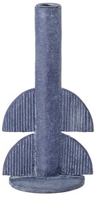 Bess kék gyertyatartó, magasság 22 cm - Bloomingville