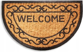 Félkör alakú kókuszos lábtörlő Üdvözöljük