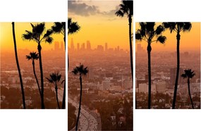 Kép - Los Angeles panorámája (90x60 cm)