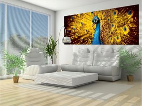 Flizelin fotótapéta Páva Elegancia és luxus az otthonodban 250x104 +ragasztó