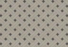 Parato Cristiana Masi Vitalis Elan fekete-szürke geometrikus vlies tapéta – 32429