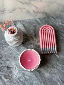 Glamour gyertyaszett, 12Ă3 cm â 14ST