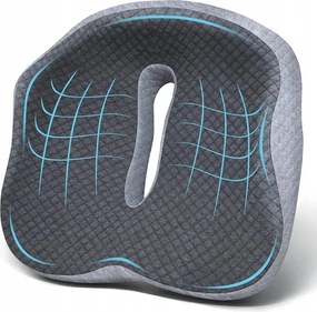 KingPavonini irodai székpárna nagy, memóriahabos ülőfelülettel