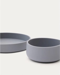 Szilikon gyerek étkészlet 2 db-os Lili – Kave Home