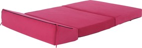 Összecsukható matrac/fotel, 2v1, rózsaszín magenta, VEDIS