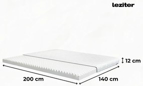 DreamX szivacs matrac 140x200x12