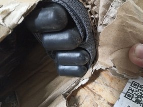 AKCIÓ Kerti székek TAVERNO szett 2db szürke/fekete II. minőség