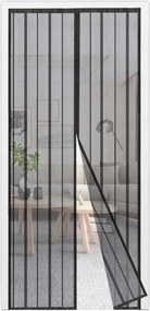 Sekey mágneses szúnyogháló 165x230 cm fekete erkély ajtó